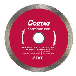 DISCO DIAMANTADO CONTINUO ECO 110 mm CORTAG 61548