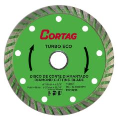 DISCO DIAMANTADO TURBO ECCO 110MM CORTAG 60598