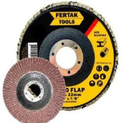 DISCO FLAP CONICO 115MM 4.1/2 G.100 FERTAK 2835