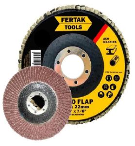 DISCO FLAP CONICO 115MM 4.1/2 G.60 FERTAK 2831