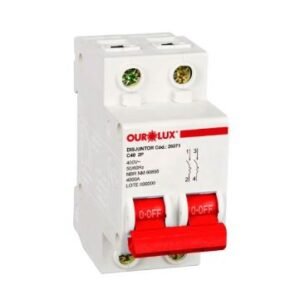 DISJUNTOR DIN BIP 2X40A (C) OUROLUX 26071