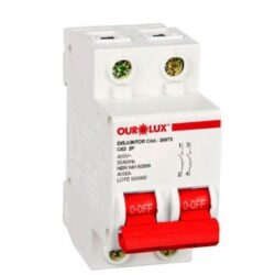DISJUNTOR DIN BIP 2X63A (C) OUROLUX 26073