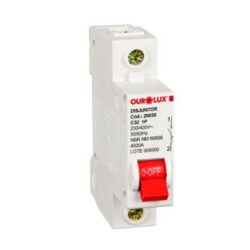 DISJUNTOR DIN UNIP 1X32A (C) OUROLUX 26050