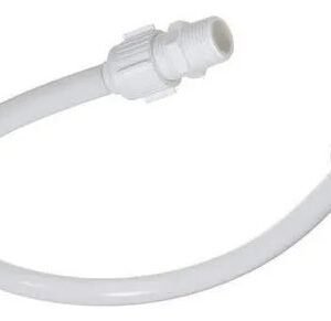 ENGATE BRANCO 100CM 1/2" C/NIPLE ASTRA EN100