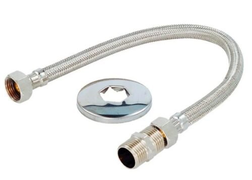 19aa5b6e-2c2c-417f-b620-742ca3d89ae1 ENGATE FLEXIVEL INOX TRANÇADO 40CM 1/2" ULTRA METAIS