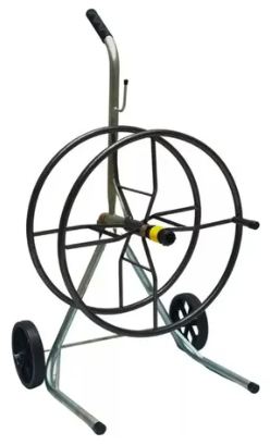 ENROLADOR PARA MANGUEIRA 50M CARRINHO METAL AFS
