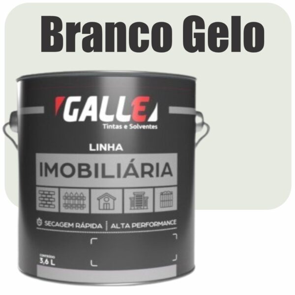 ESMALTE SINTETICO SECAGEM RAPIDA BRILHANTE 3,6L BRANCO GELO GALLE
