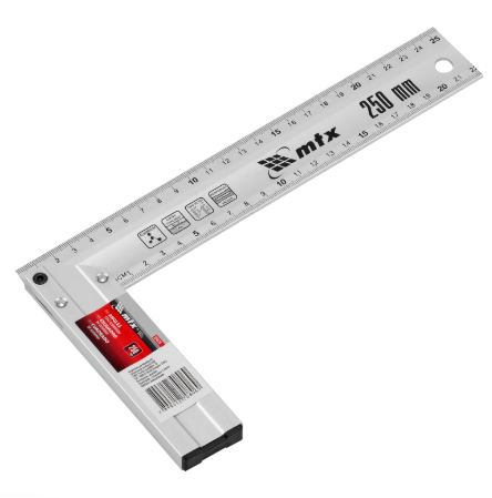 ESQUADRO ALUMINIO FUNDIDO 10" 250MM MTX 324719