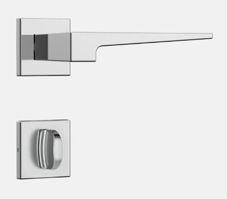 FECHADURA CLASSIC 40 ROSETA QUAD INOX 3200 BANHEIRO STAM 38231