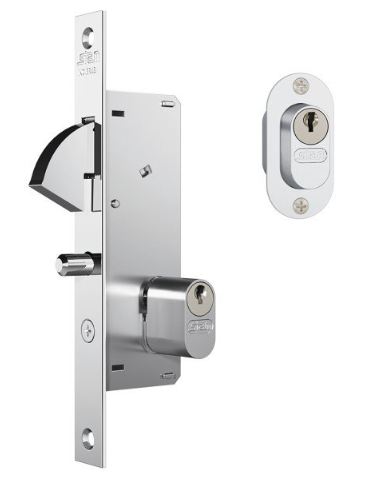 FECHADURA BICO DE PAPAGAIO ESPELHO INOX 940 EXTERNA (G) STAM 35040