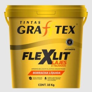 4ee584c0-f828-4bb7-ad3b-879ff652f3b5 FLEXLIT VEDA LAJES PAREDE TELHA BORRACHA LIQUIDA 18L GRAFFTEX TÉRMICO