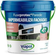 FUSEPROTEC PAREDE IMPERMEABILIZANTE FACHADAS 3,6 L/5KG VIAPOL