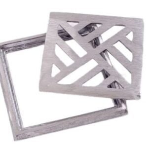 GRELHA ALUMINIO 15X15 COM PORTA GRELHA BREC