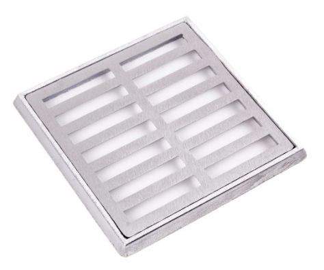 GRELHA ALUMINIO 20X20 COM PORTA GRELHA BREC