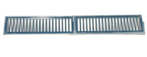 22e4b0d0-3719-443f-b4f8-898f87a0c4f1 GRELHA ALUMINIO COM PORTA GRELHA 15X100CM PRIME ALUMINIO