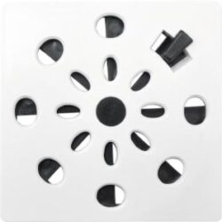 Grelha Rotativa Quadrada Cr.9,4x9,4cm ASTRA GRB12