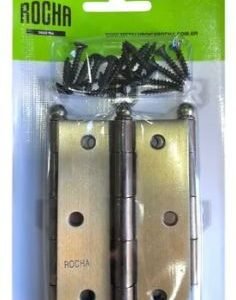 JG DOBRADICA PORTA S1003 FOE 3.1/2 3PCS ROCHA S1003FOE-3 3.1/2