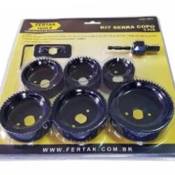 JOGO (KIT) SERRA COPO 9 PCS FERTAK 2903