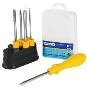 0f70f1df-85da-4fd6-8cfa-09d4415b997e JOGO CHAVES DE FENDA 6PCS TRAMONTINA 41110/506