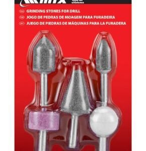 JOGO PEDRAS MOAGEM PARA FURADEIRA 5 PCS MTX 760209