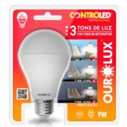 LAMP CONTROLED 3 TONS 9W BIV 6500K OUROLUX 20490