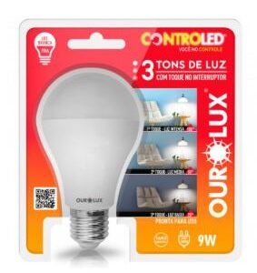LAMP CONTROLED 3 TONS 9W BIV 6500K OUROLUX 20490