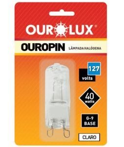 LAMPADA HALOGENA G-9 127V 40W OUROLUX 905799