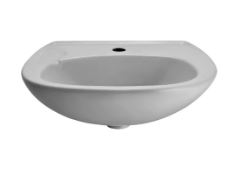 LAVATORIO PARA COLUNA SABARA 46X35 CINZA ICASA IL3203 (SEM COLUNA)