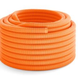 ELETRODUTO CORRUGADO LARANJA 3/4 (25MM) KRONA- METRO