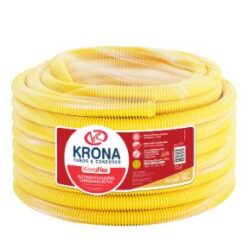 ELETRODUTO CORRUGADO AMARELO 1" (32MM) ROLO 25M KRONA