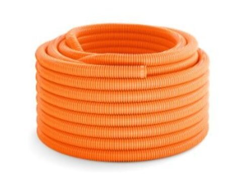 a87a37fd-0c87-4db5-af1a-4133deb89a30 ELETRODUTO CORRUGADO LARANJA 1/2" (20MM) KRONA- METRO