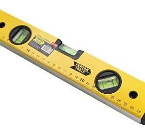 NIVEL ALUMINIO 12" 30CM REFORÇAD PRETO FERTAK 6302