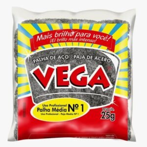 PALHA AÇO N.1 25G VEGA