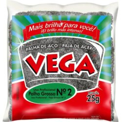 PALHA AÇO N.2 25G VEGA