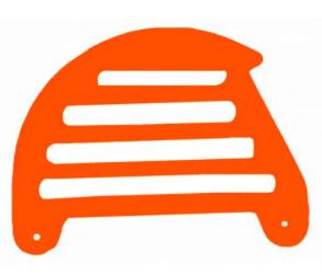 PASSARINHEIRA PORTUGUESA OCRE C/100UN - GERPLAST