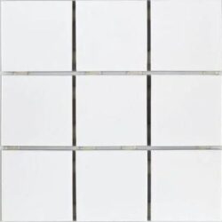 REVESTIMENTO CER PISCINA/FACHADA 10X10CM BRANCA BRILHANTE CERAL (2,07)