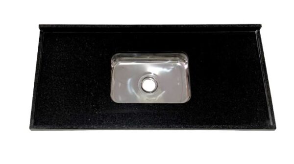PIA GRANITO 1,20X0,54CM PRETO SAO GABRIEL JATAY