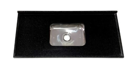 PIA GRANITO 1,60X0,54CM PRETO SAO GABRIEL JATAY
