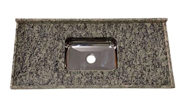 PIA GRANITO ST 1,20X0,55M BEGE ARABESCO GARÇA