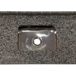 PIA GRANITO ST 1,60X0,55M CINZA CORUMBA GARÇA