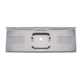 PIA INOX 160X53 CM AÇO 430 ST 1,60 PIANOX 524-8