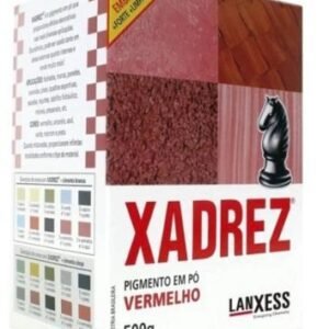 PIGMENTO EM PO 500GR VERMELHO XADREZ