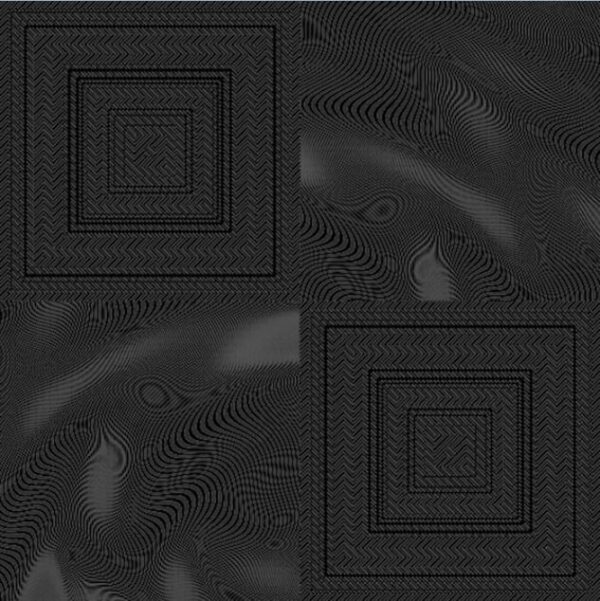 PISO MIRAGE JGRES 50X50 PRETO 2,50 MT