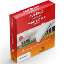 PAINEL LED QUAD SOBREPOR 36W 6500K BIV OUROLUX 03211