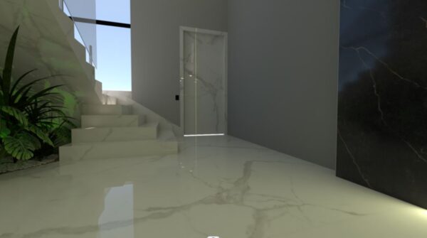 PORC POLIDO STATUARIO LIGHT A 120X240 GAUDI (2.88)