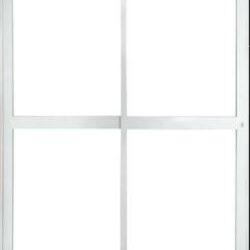 PORTA DE CORRER LATERAL ALUM BRANCO 150X210-D CRV 601013