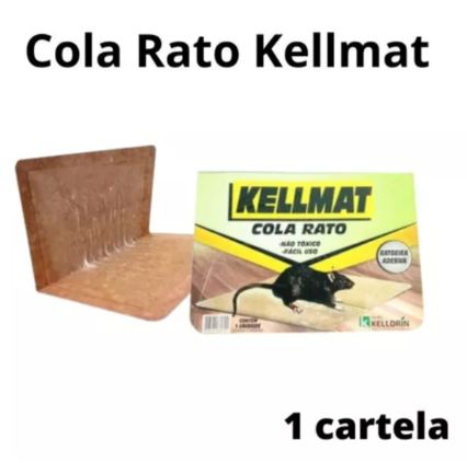 RATOEIRA ADESIVA PEGA RATO COLA 245X360MM KELLMAT