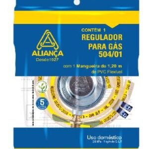 41ed8e03-567f-4404-8e12-977d0f0eac0f REGULADOR GAS 504/01 BT COM 120CM MANGEURIA ALIANCA 058968