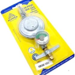 REGULADOR GAS 504/01 MEDIO C/ MANOMETRO ALIANÇA
