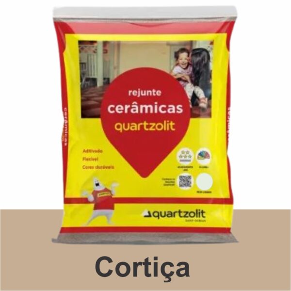 REJUNTE CERAMICO FLEX 1KG CORTIÇA QUARTZOLIT